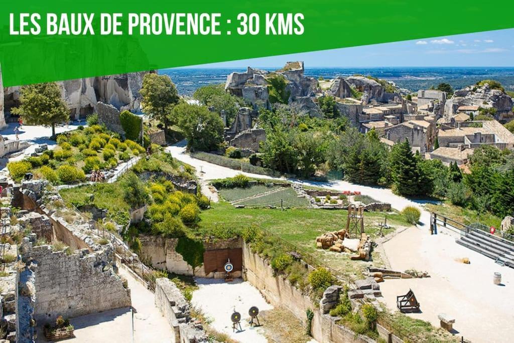 Апартаменти La Glycine - Parking Gratuit - Ac Clim - Cour Prive - Вільнев-лез-Авіньйон Екстер'єр фото